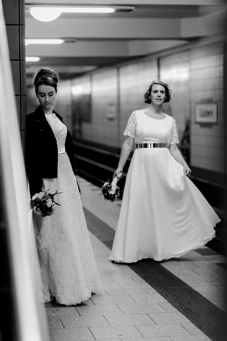 lesbische Hochzeit in Berlin
