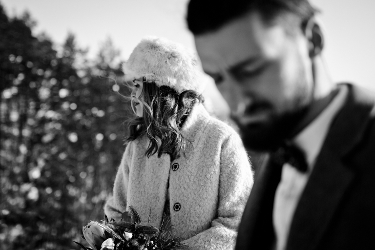 Winterhochzeit sächsische Schweiz