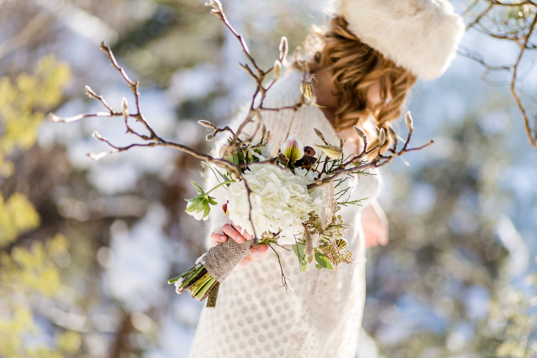 moderner Brautstrauß