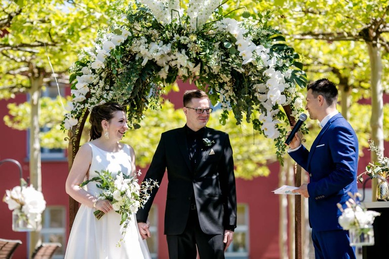 Freie Trauung vom Hochzeitsfotograf in Dresden