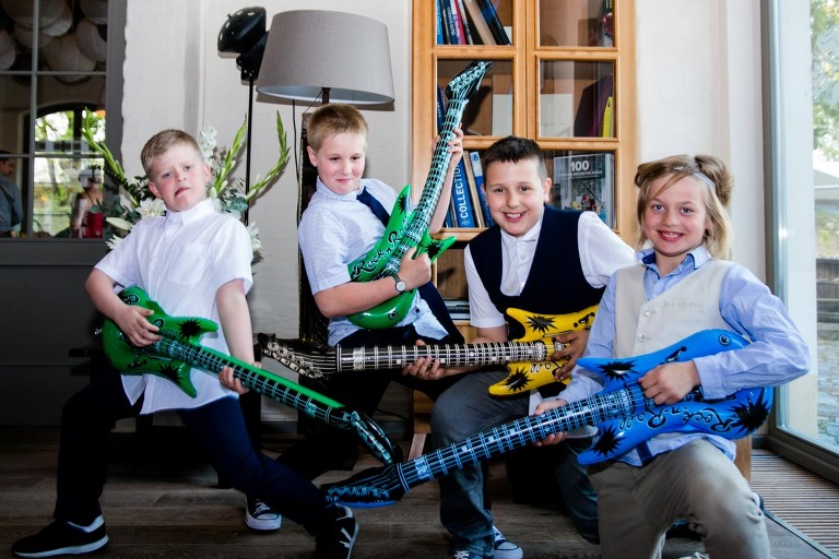 Coole Kids bei Hochzeit in Dresden