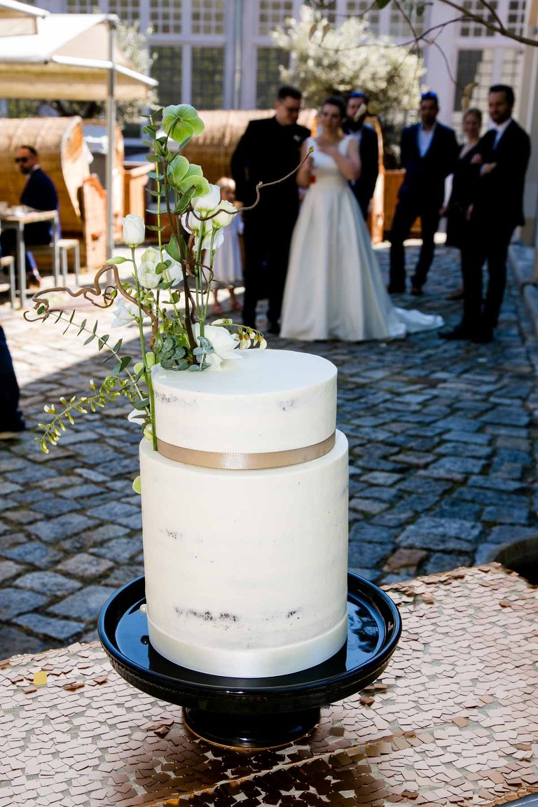 Hochzeitstorte im Elements Deli in Dresden