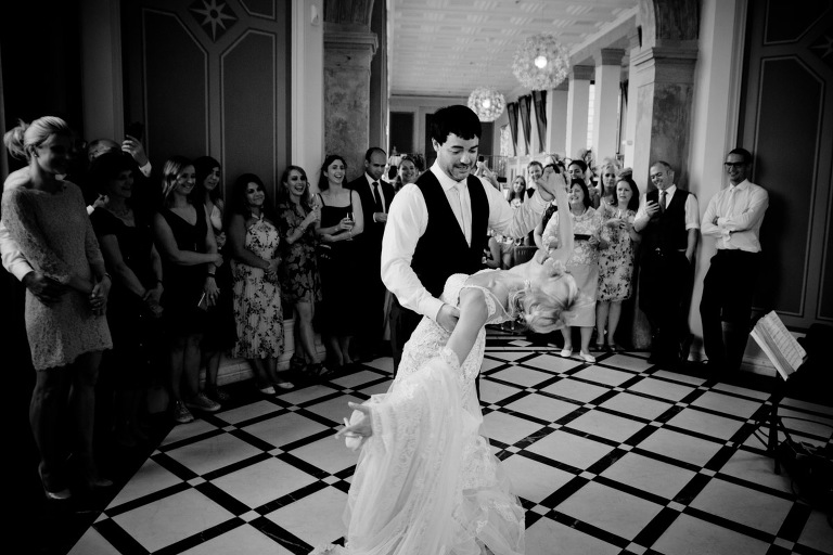 Hochzeitstanz im Lingnerschloss in Dresden