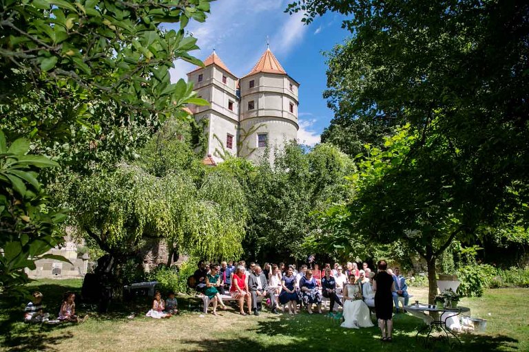 Freie Trauung in Schloss Scharfenberg bei Dresden