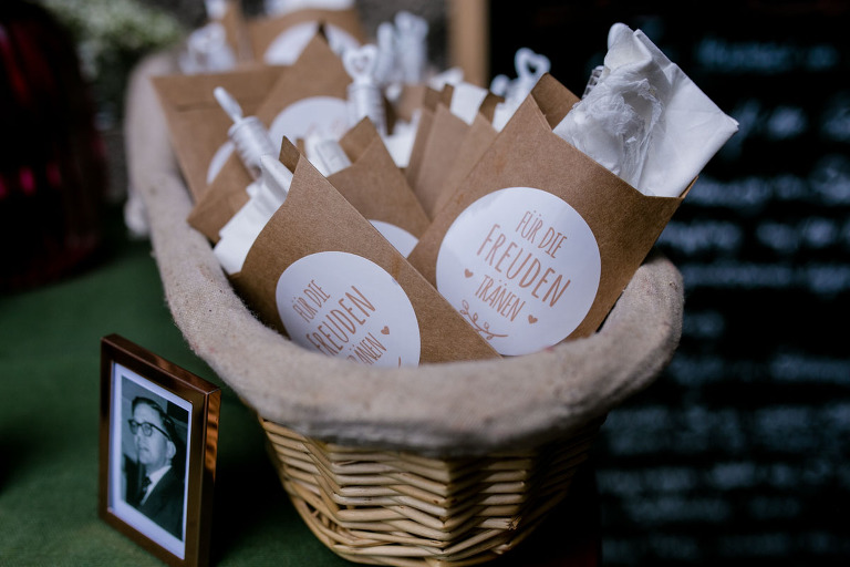 Detail bei Hochzeit auf Schloss Scharfenberg