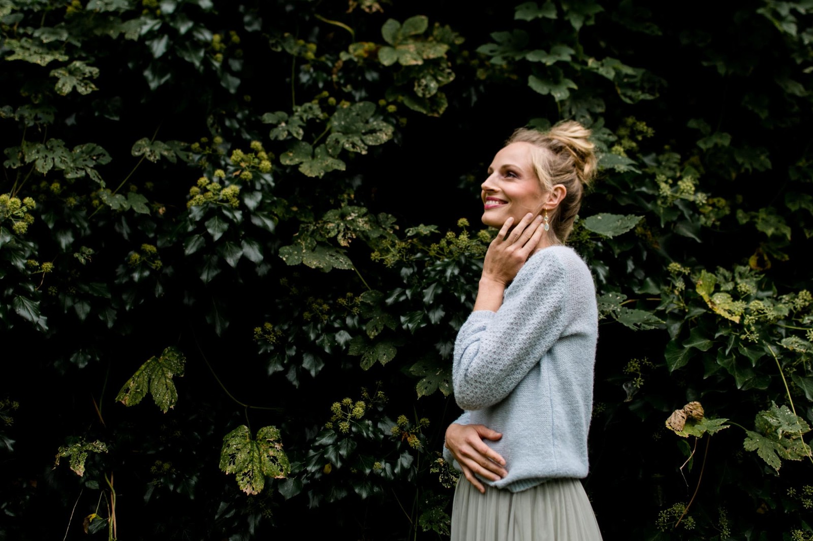 Braut bei Scheunenhochzeit auf Göhrischgut fotografiert von Hochzeitsfotograf Dresden