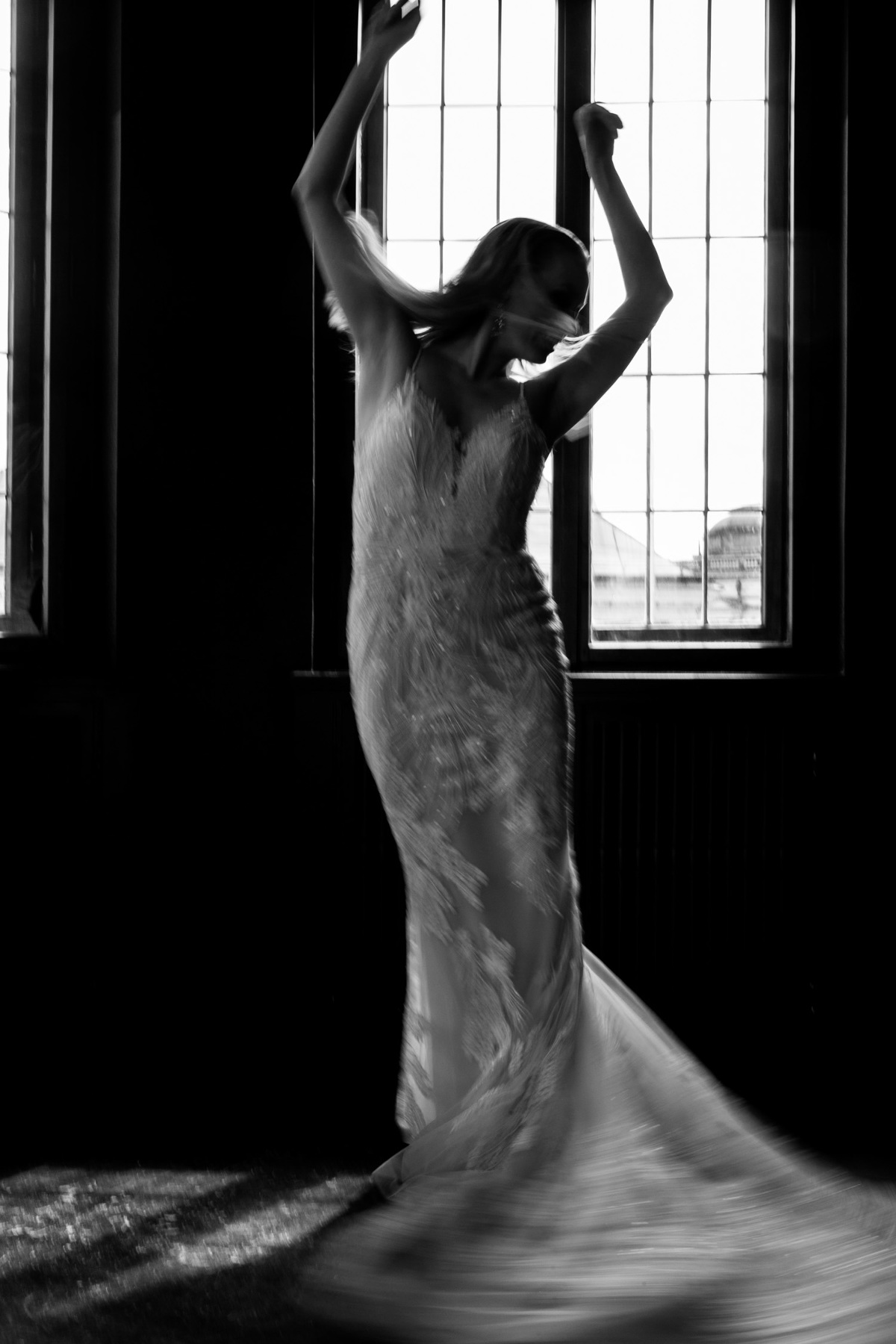 Tanzende Ballerina Braut