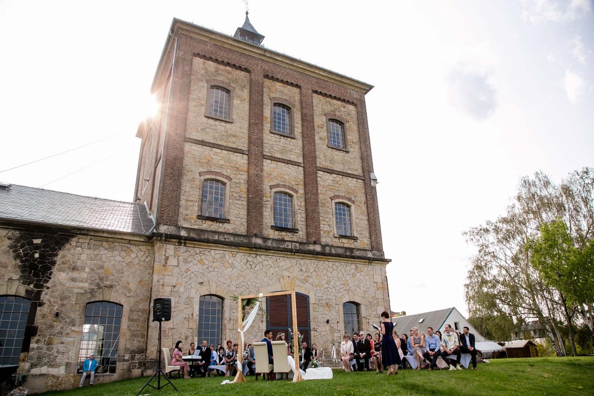 Hochzeit im Marienschacht Bannewitz bei Dresden