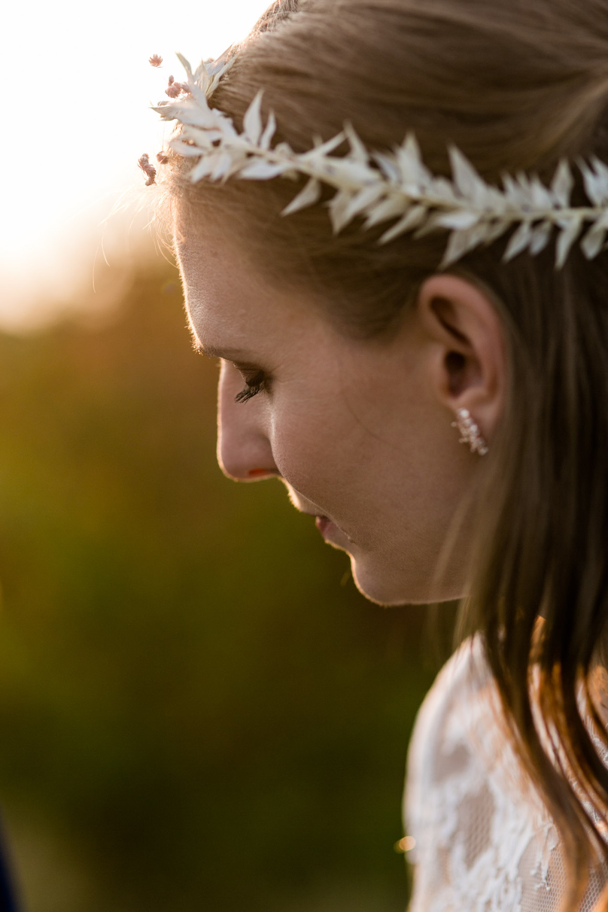 Braut bei Hochzeit im Marienschacht Bannewitz
