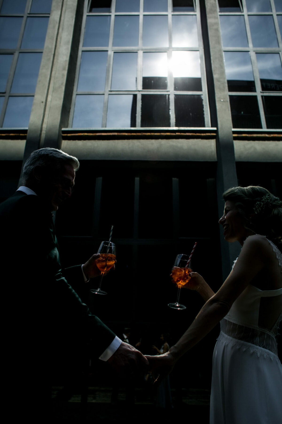 Brautpaar in Dresden im Kraftwerk Mitte